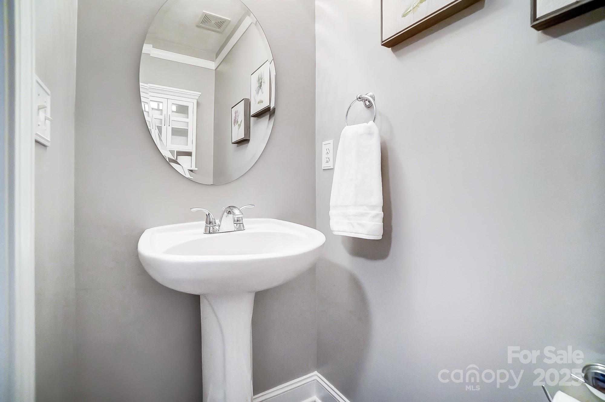 7647 Black Hawk Lane Tega Cay, SC 29708 - Photo 18 of 42 a bathroom with a sink and a mirror