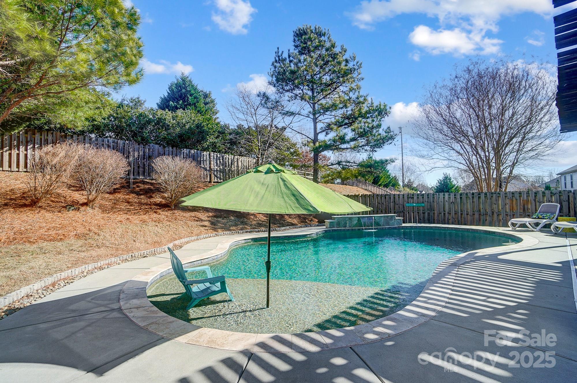 7647 Black Hawk Lane Tega Cay, SC 29708 - Photo 34 of 42 a view of a swimming pool with a patio