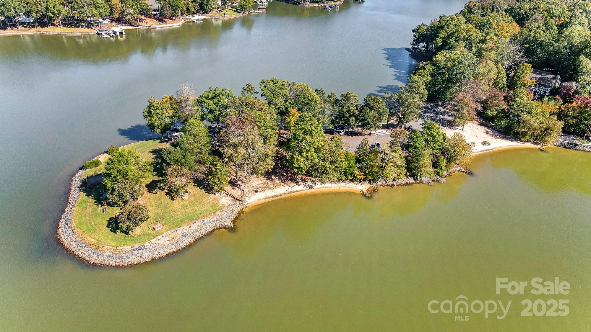 7647 Black Hawk Lane Tega Cay, SC 29708 - Photo 42 of 42 a view of a lake in middle of the lake