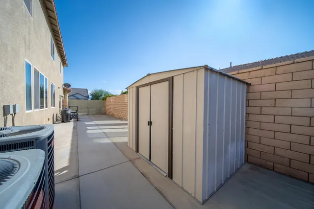 a view of a house with a outdoor space