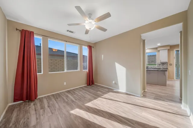 a view of a livingroom with a staircase
