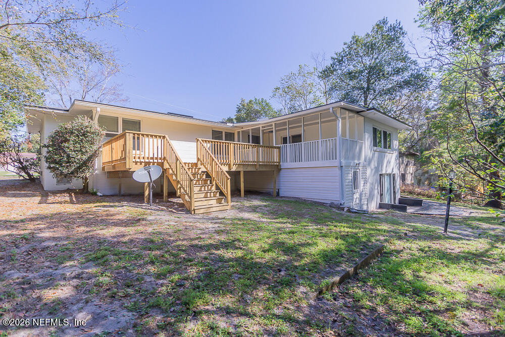2754 Rainbow Road Jacksonville, FL 32217 - Photo 23 of 25 Back Yard