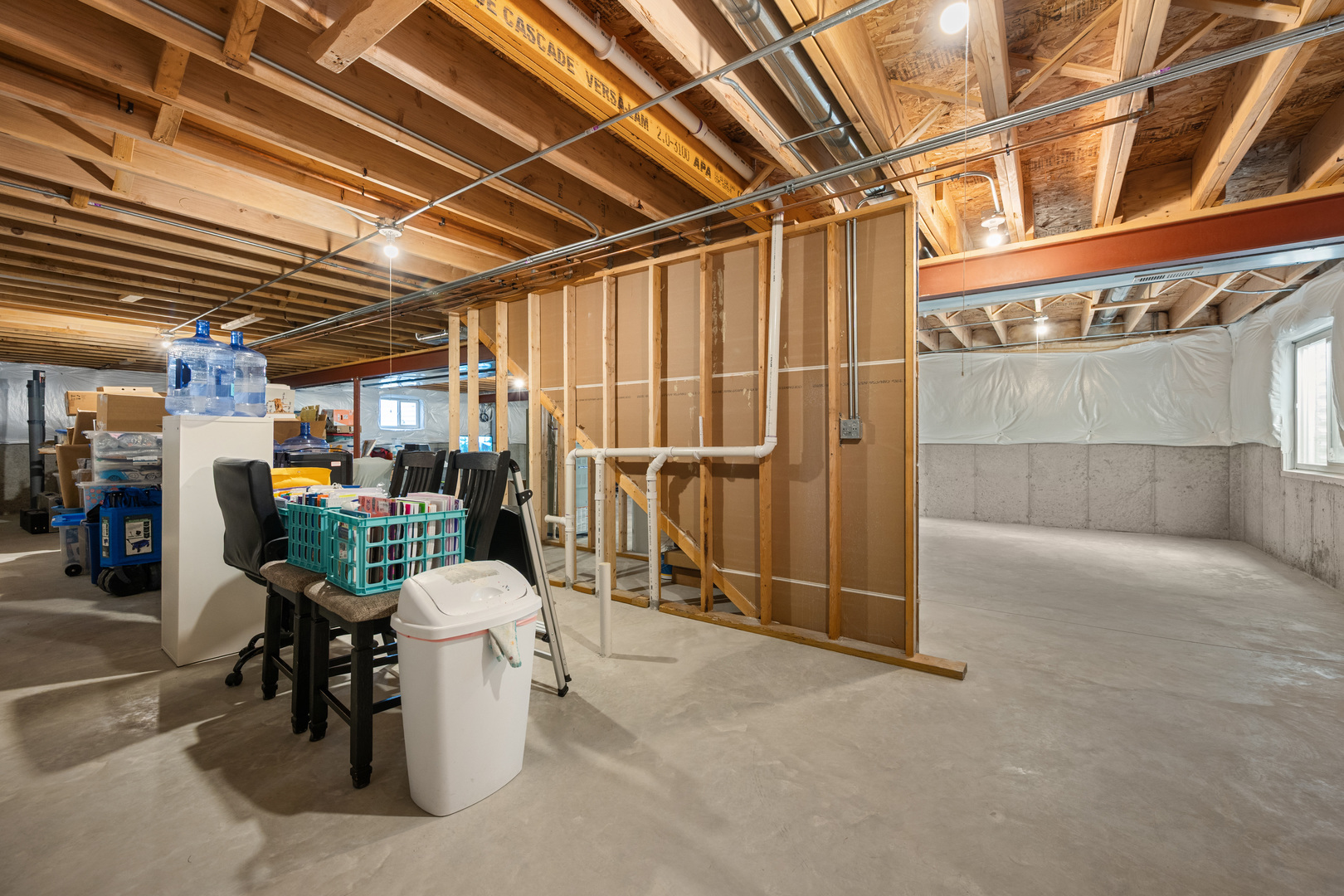 1012 Joshua Lane Genoa, IL 60135 - Photo 34 of 36 a view of a room with racks on the wall