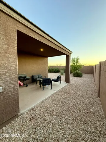 a view of lake and mountain