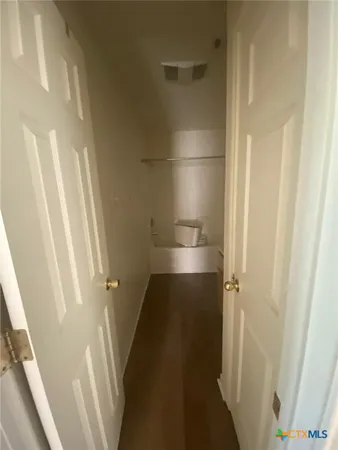 a view of walk in closet