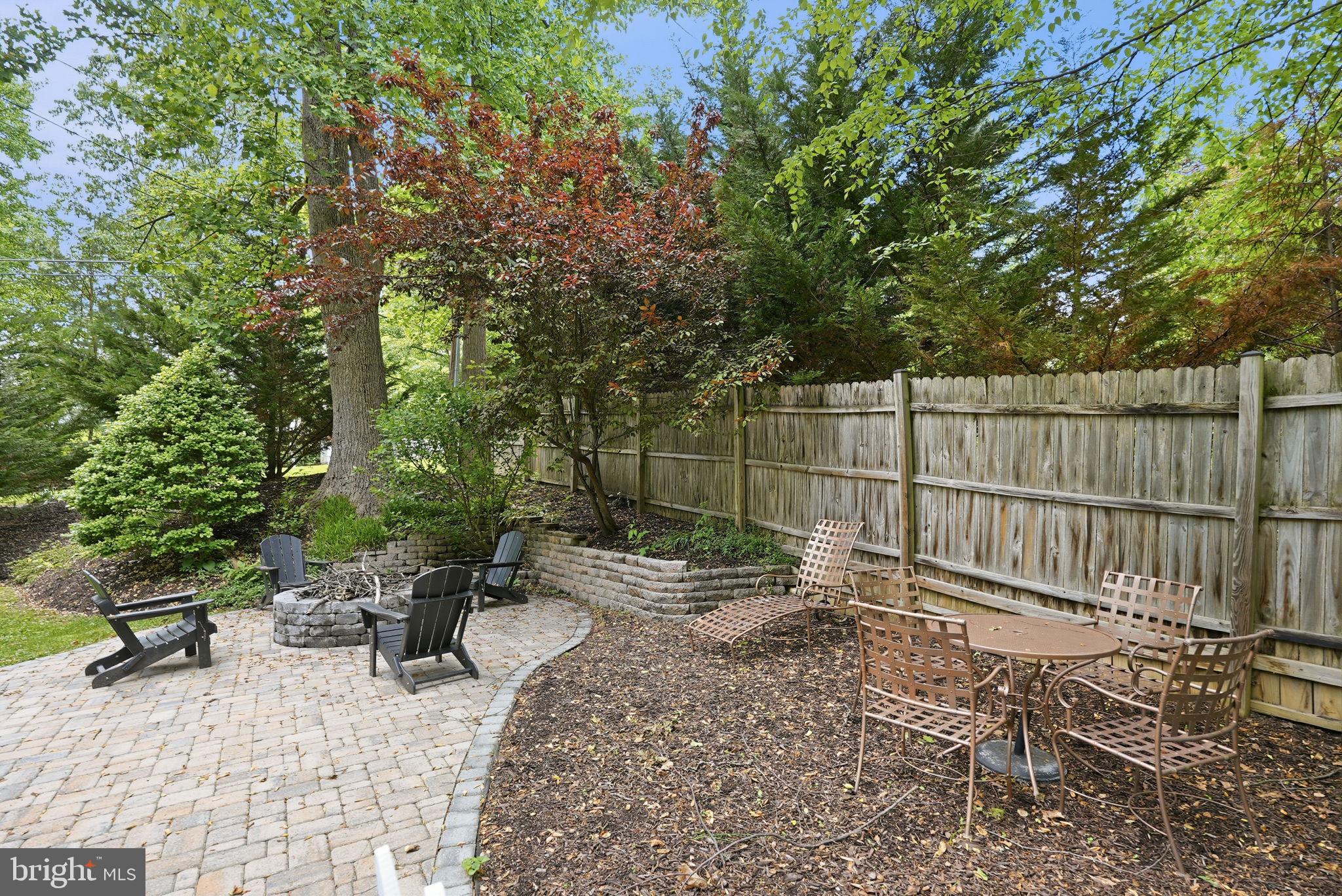 7309 Neuman Street Springfield, VA 22150 - Photo 24 of 33 fire pit area with paver patio