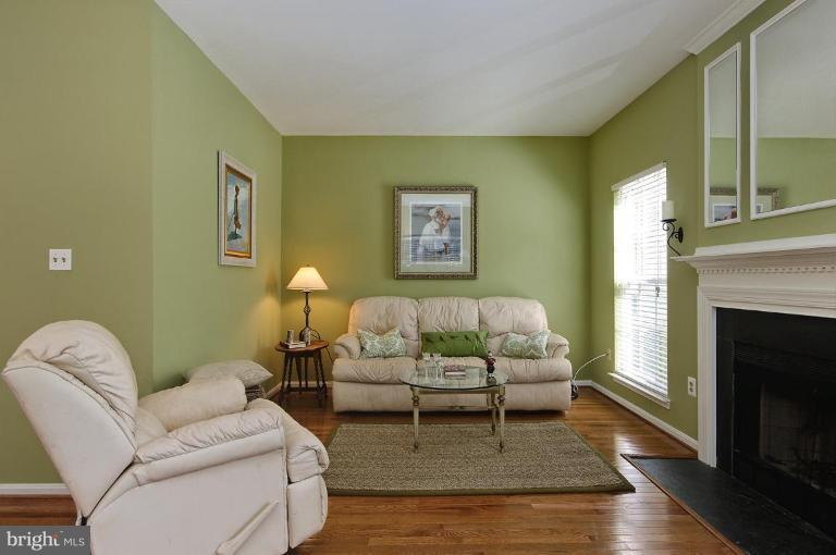 46815 Willowood Place Sterling, VA 20165 - Photo 19 of 22 a living room with furniture and a fireplace