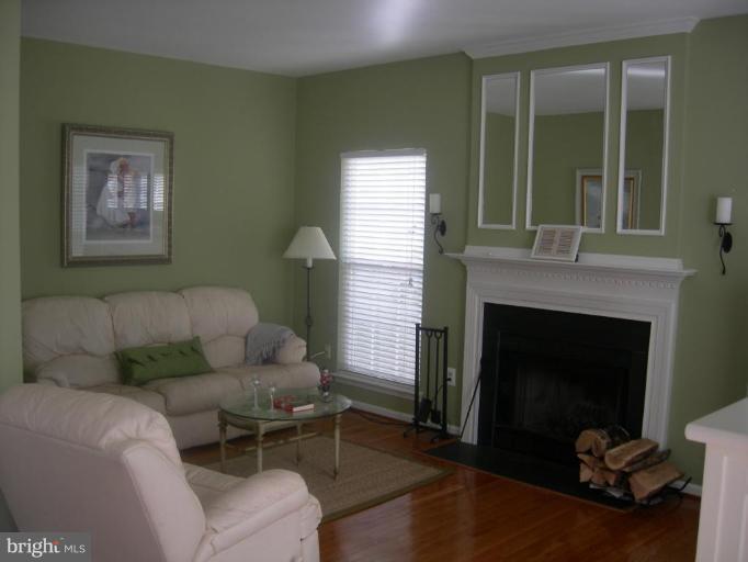 46815 Willowood Place Sterling, VA 20165 - Photo 3 of 22 a living room with furniture and a fireplace