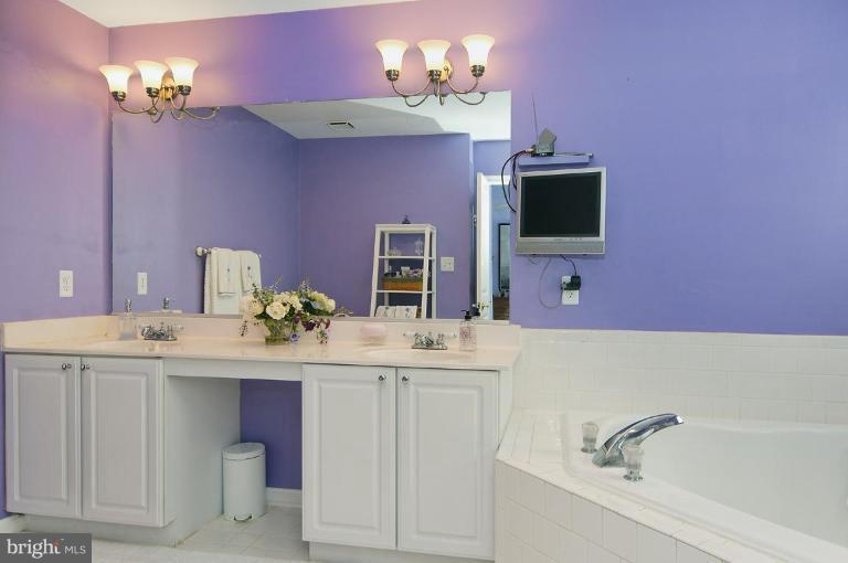 46815 Willowood Place Sterling, VA 20165 - Photo 22 of 22 a bathroom with a sink vanity tub and a mirror