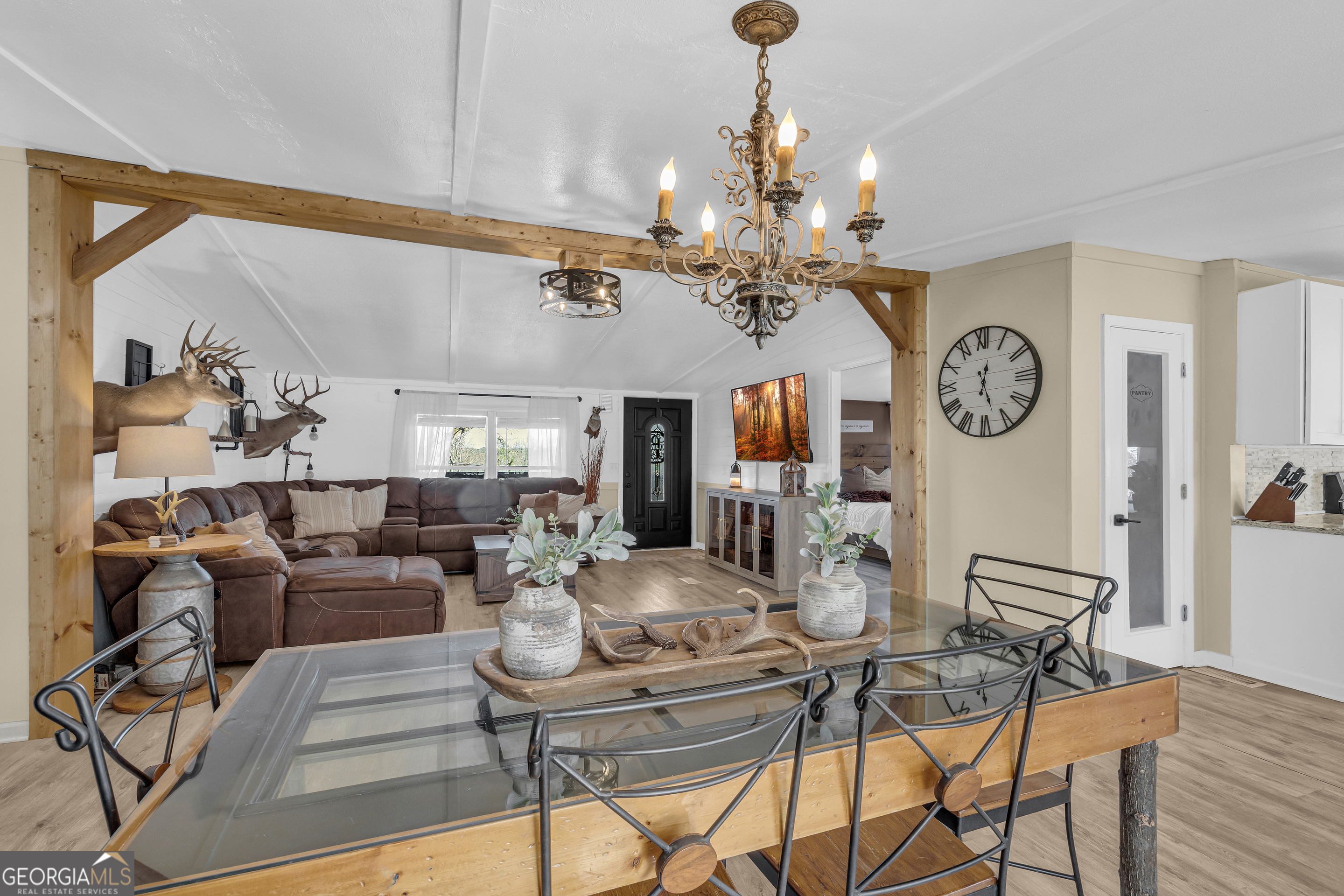 3656 Candler Road Pendergrass, GA 30567 - Photo 18 of 34 a view of a dining room and livingroom view