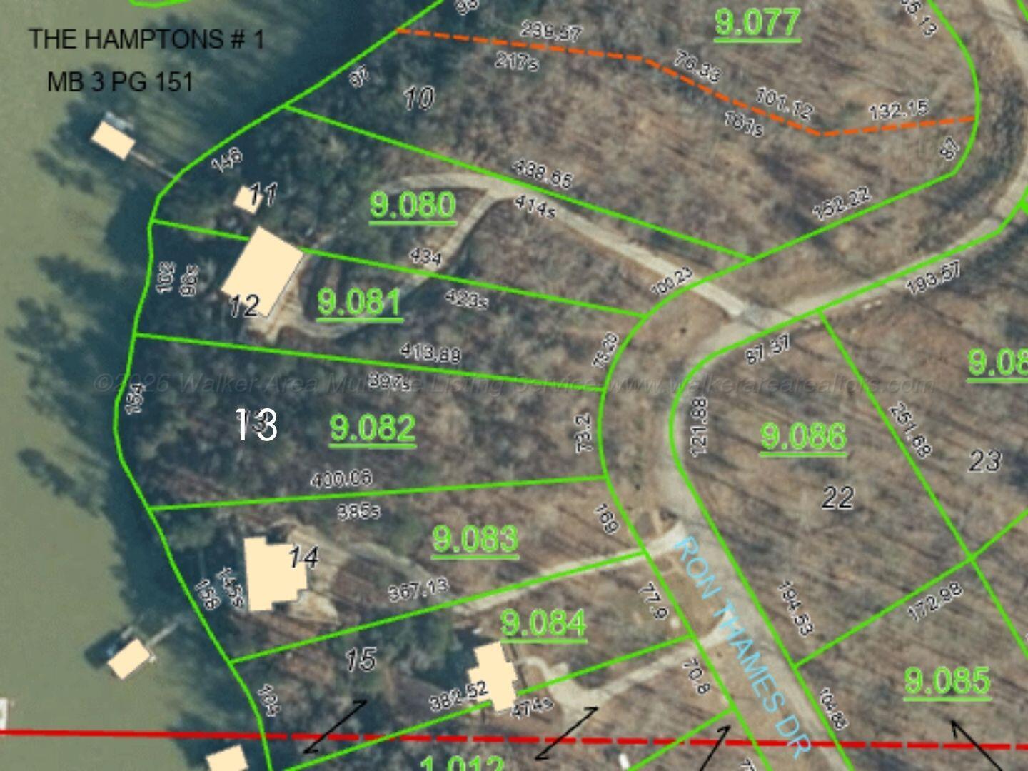 Lot 13 Ron Thames Road Arley, AL 35541 - Photo 2 of 23 Lot 13 Hamptons plat