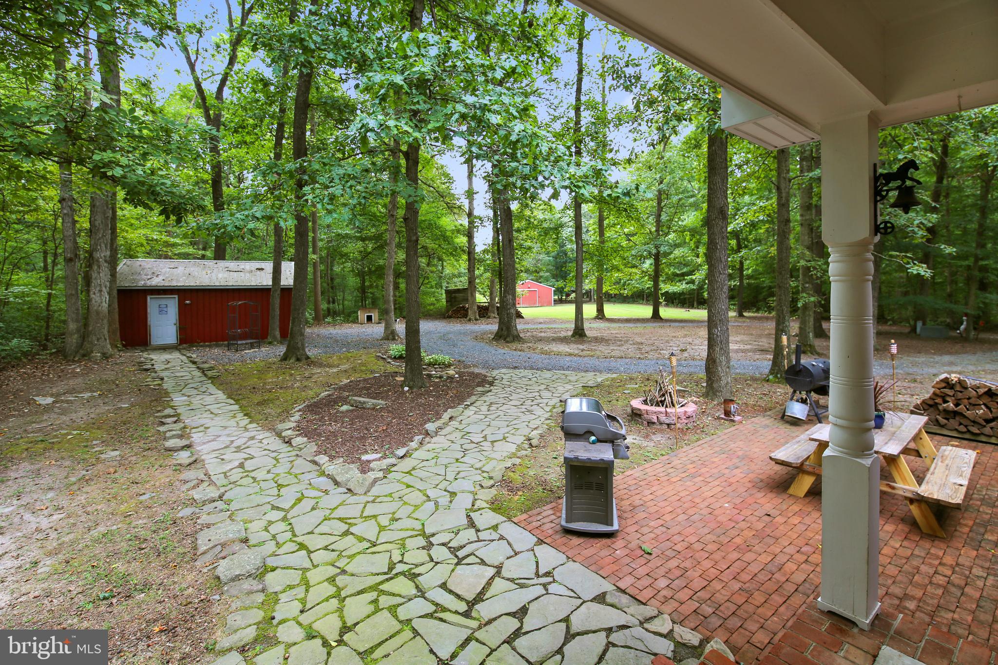 2306 Busic Church Road Marydel, MD 21649 - Photo 19 of 30 Rear View off the Back Patio
