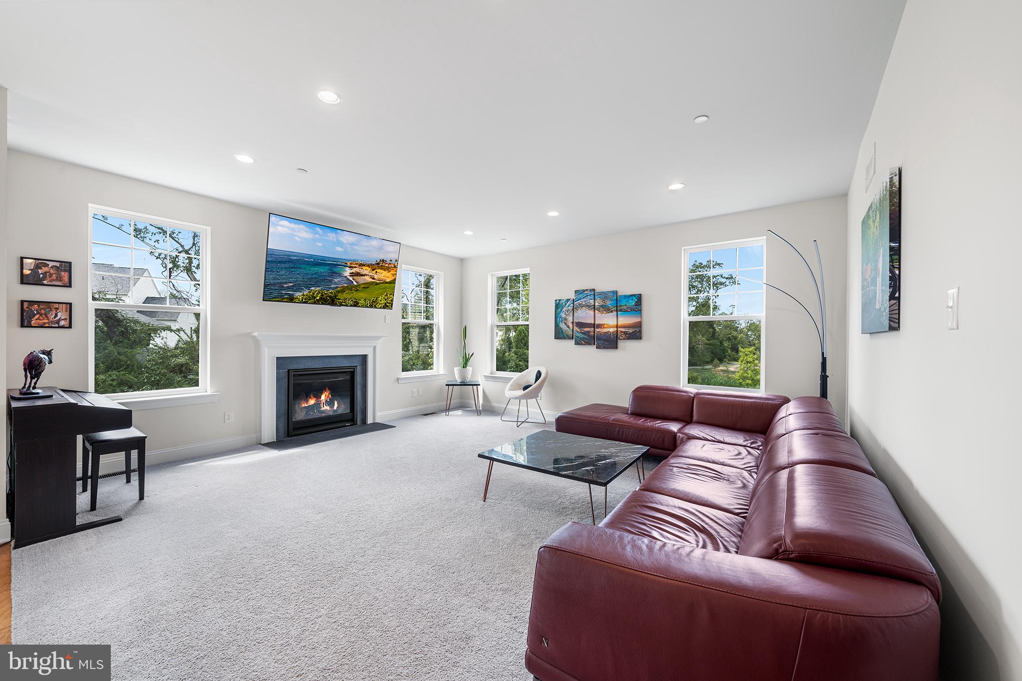 111 Park View Lane Royersford, PA 19468 - Photo 11 of 49 a living room with furniture and a fireplace