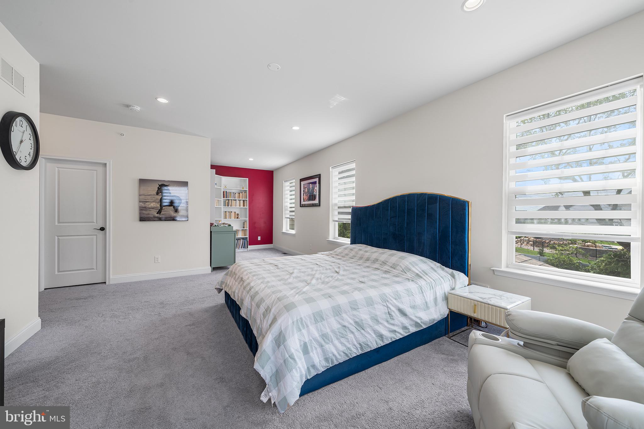 111 Park View Lane Royersford, PA 19468 - Photo 27 of 49 a spacious bedroom with a bed mirror and window