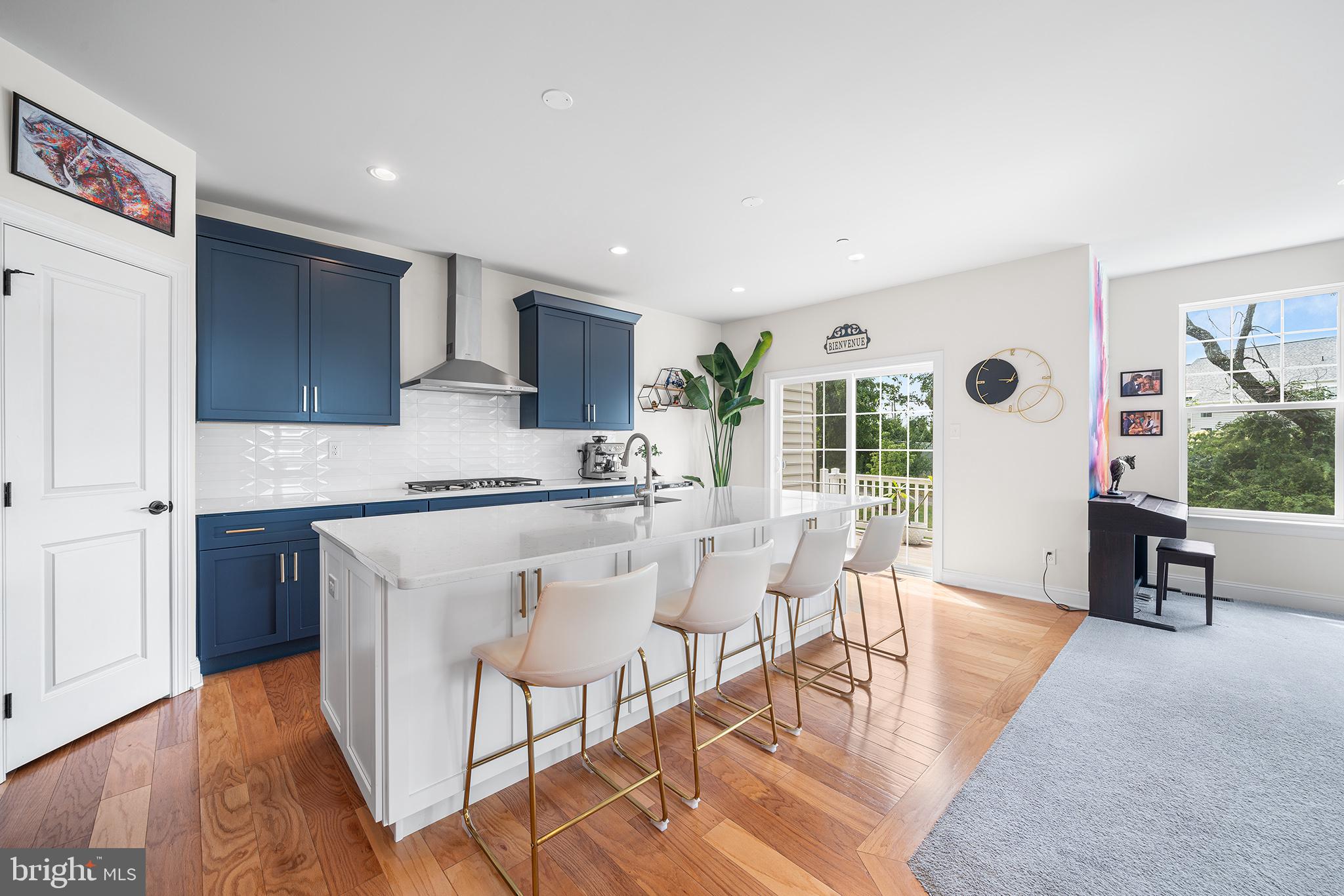 111 Park View Lane Royersford, PA 19468 - Photo 7 of 49 a living room with stainless steel appliances granite countertop furniture a couch and a large window