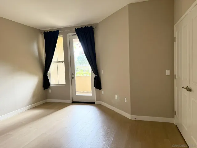 a view of a large window