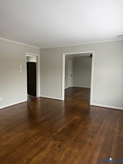 4611 Hickory Road Petersburg, VA 23803 - Photo 2 of 22 a view of an empty room with wooden floor & closet