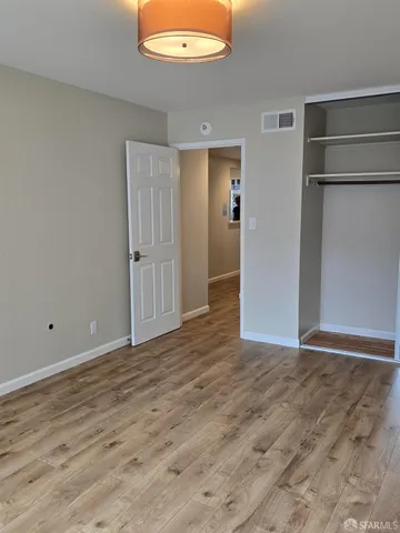 wooden floor in an empty room