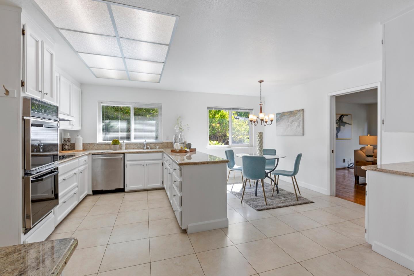 244 Delphi Circle Los Altos, CA 94022 - Photo 12 of 61 a kitchen with a cabinets and counter top space