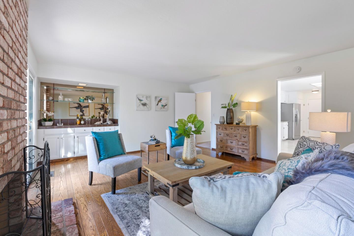 244 Delphi Circle Los Altos, CA 94022 - Photo 23 of 61 a living room with furniture and wooden floor