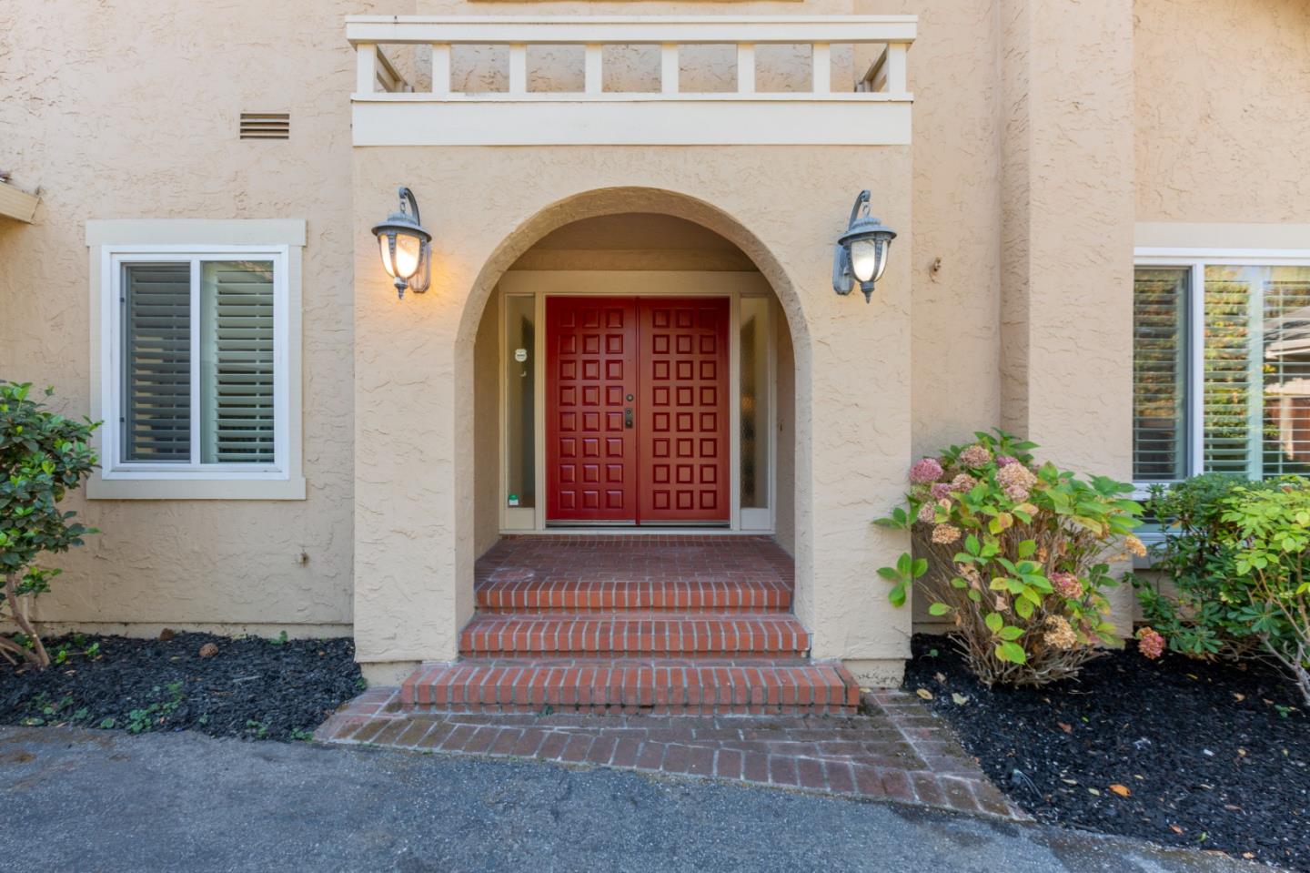 244 Delphi Circle Los Altos, CA 94022 - Photo 5 of 61 a front view of a house with garden