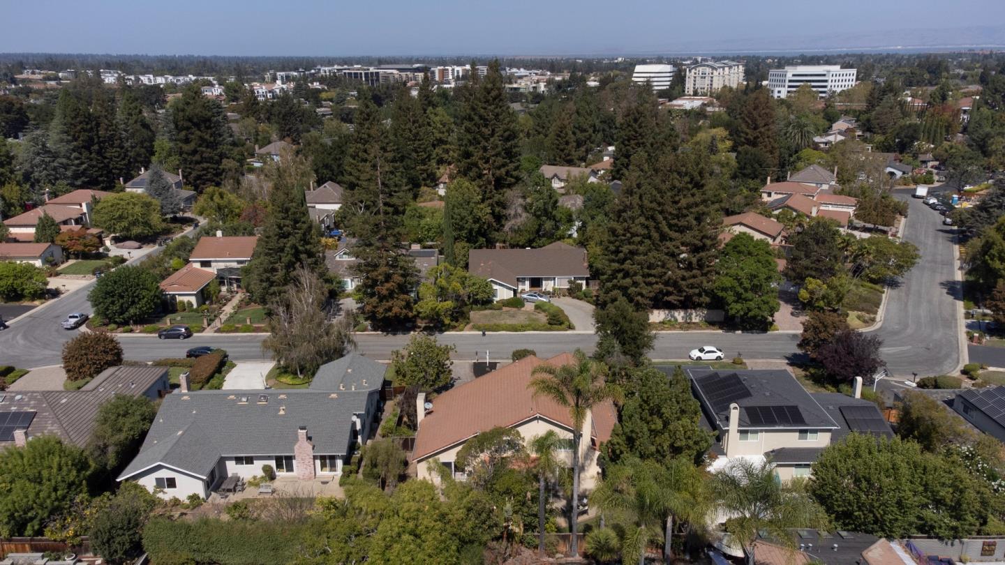 244 Delphi Circle Los Altos, CA 94022 - Photo 60 of 61 an aerial view of multiple house