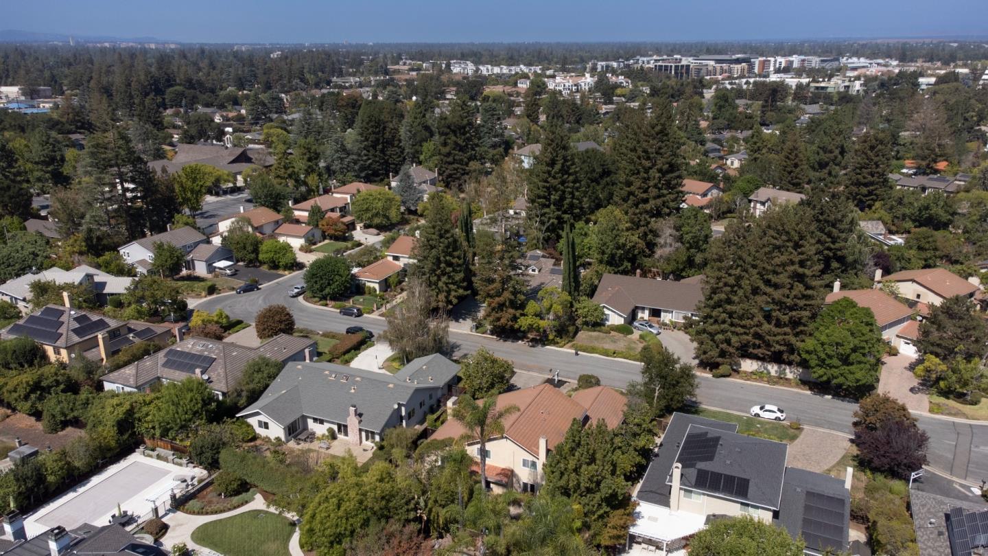 244 Delphi Circle Los Altos, CA 94022 - Photo 61 of 61 an aerial view of a city
