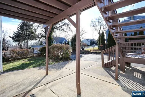 a view of a porch