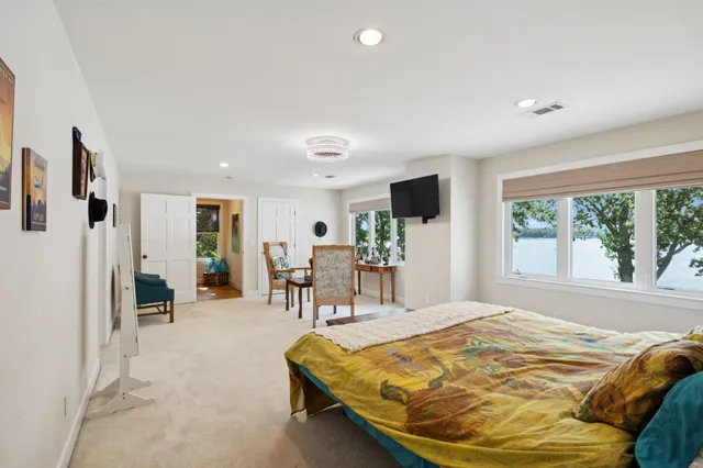 a outdoor space with furniture