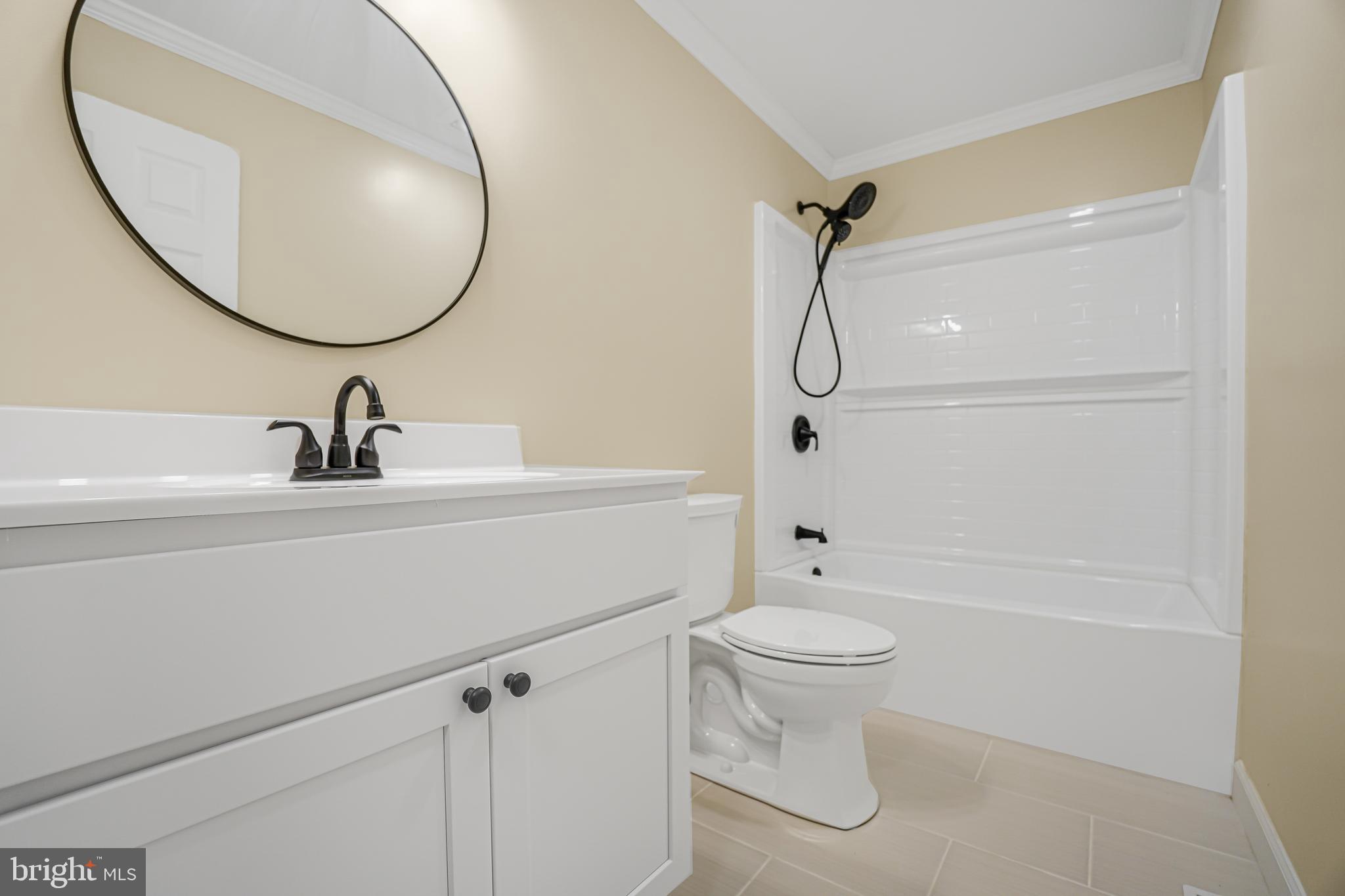 767 Loving Road Zion Crossroads, VA 22942 - Photo 11 of 33 a bathroom with a sink a toilet and a mirror