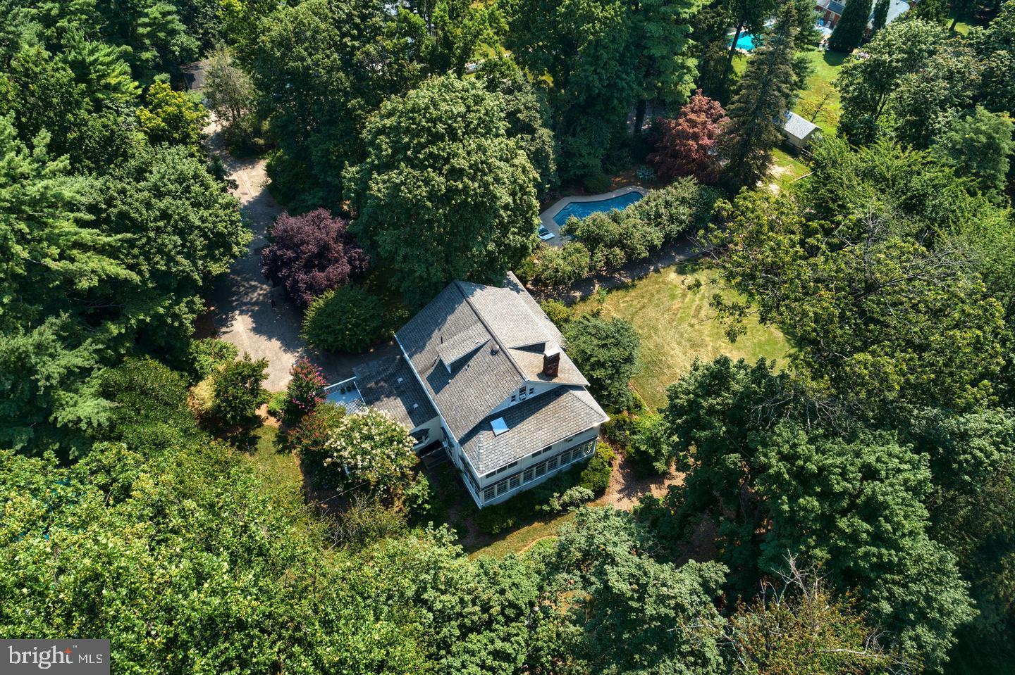 823 King Of Prussia Road Radnor, PA 19087 - Photo 61 of 71 an aerial view of a house with a yard
