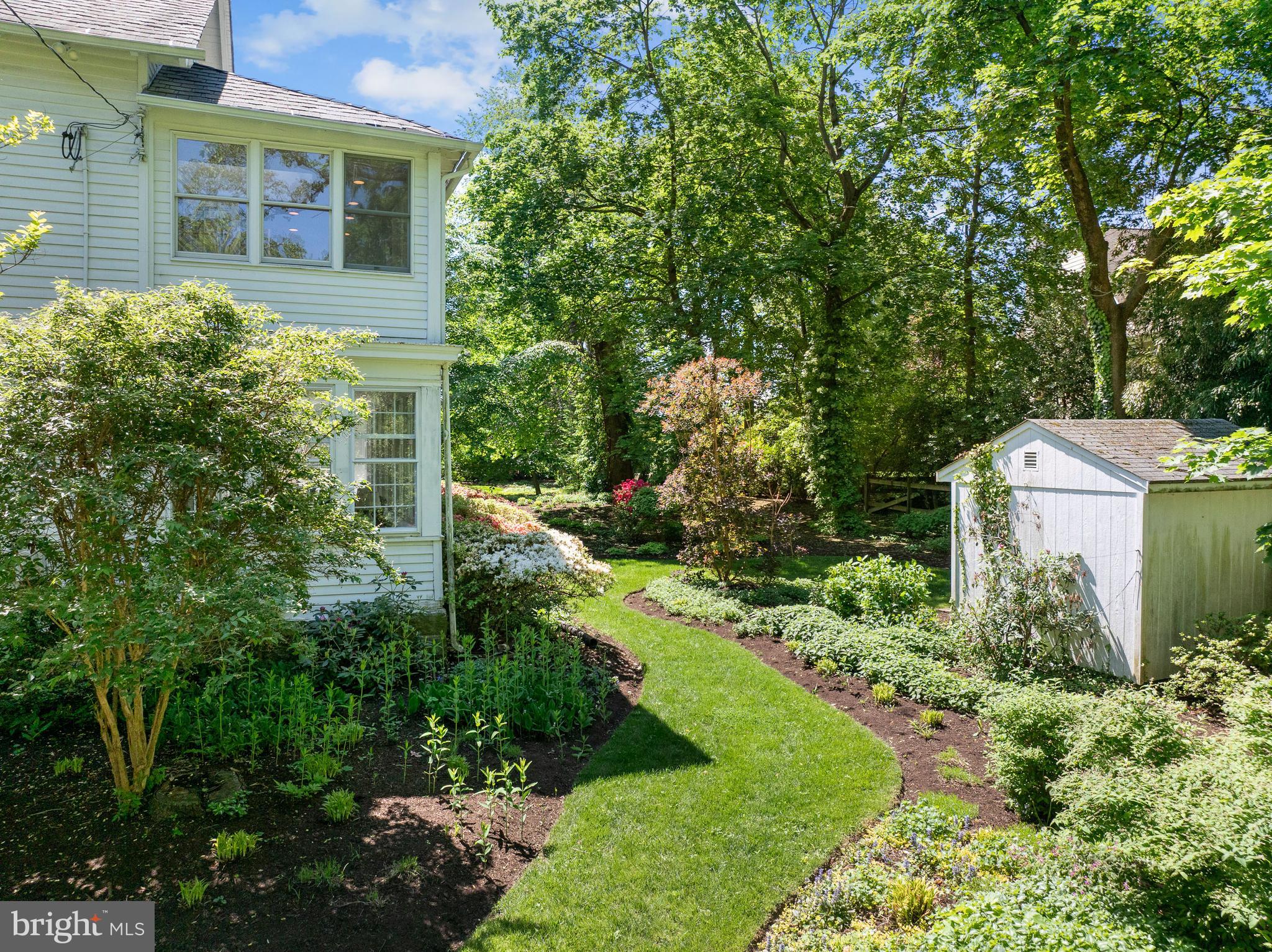 823 King Of Prussia Road Radnor, PA 19087 - Photo 65 of 71 a view of a garden in front of house