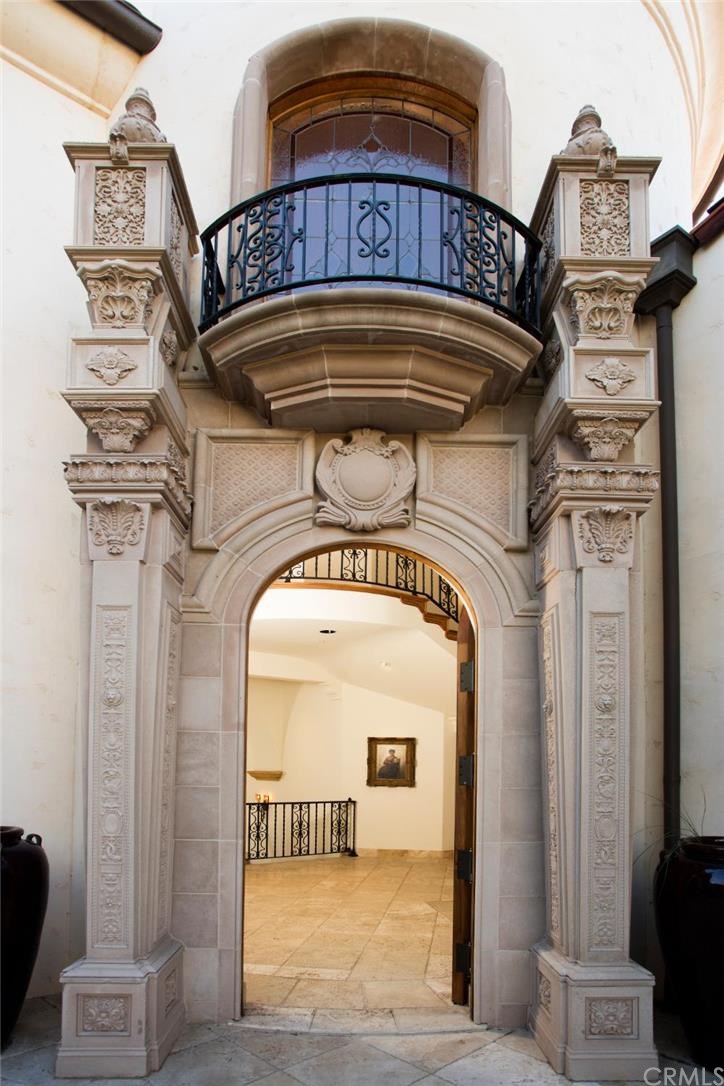 a view of front door