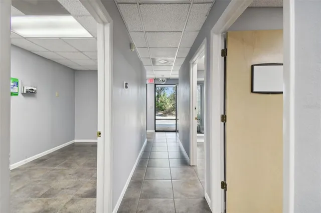 a view of workspace with chair and wooden floor