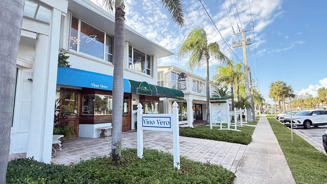 a sign on the side of a building