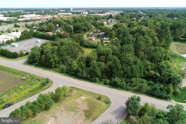 an aerial view of lake