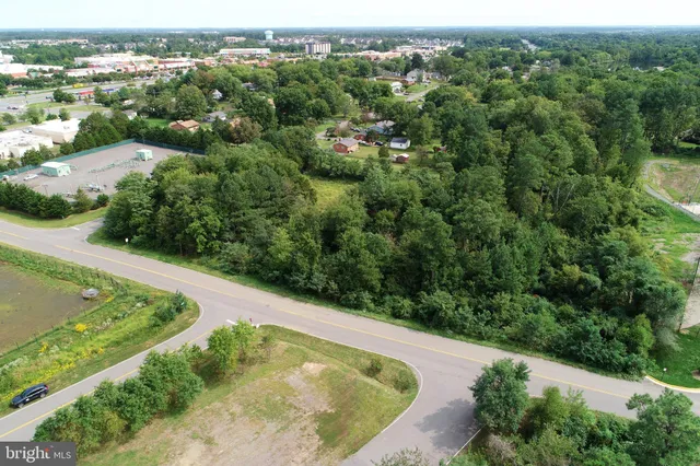 an aerial view of lake