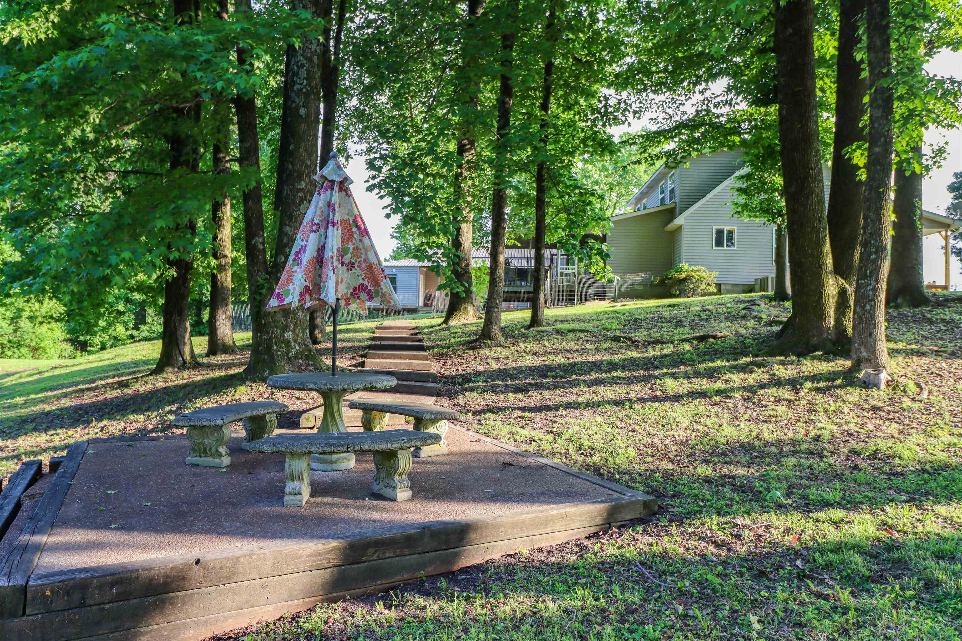 190 Craig Road Ripley, TN 38063 - Photo 33 of 40 a view of a house with backyard and trees
