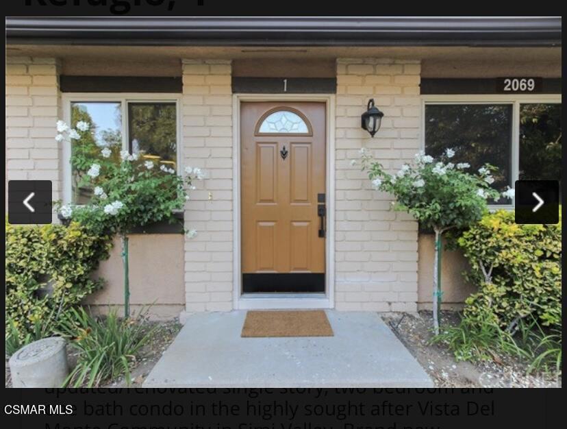2069 North Avenida Refugio, Unit 1 Simi Valley, CA 93063 - Photo 2 of 20