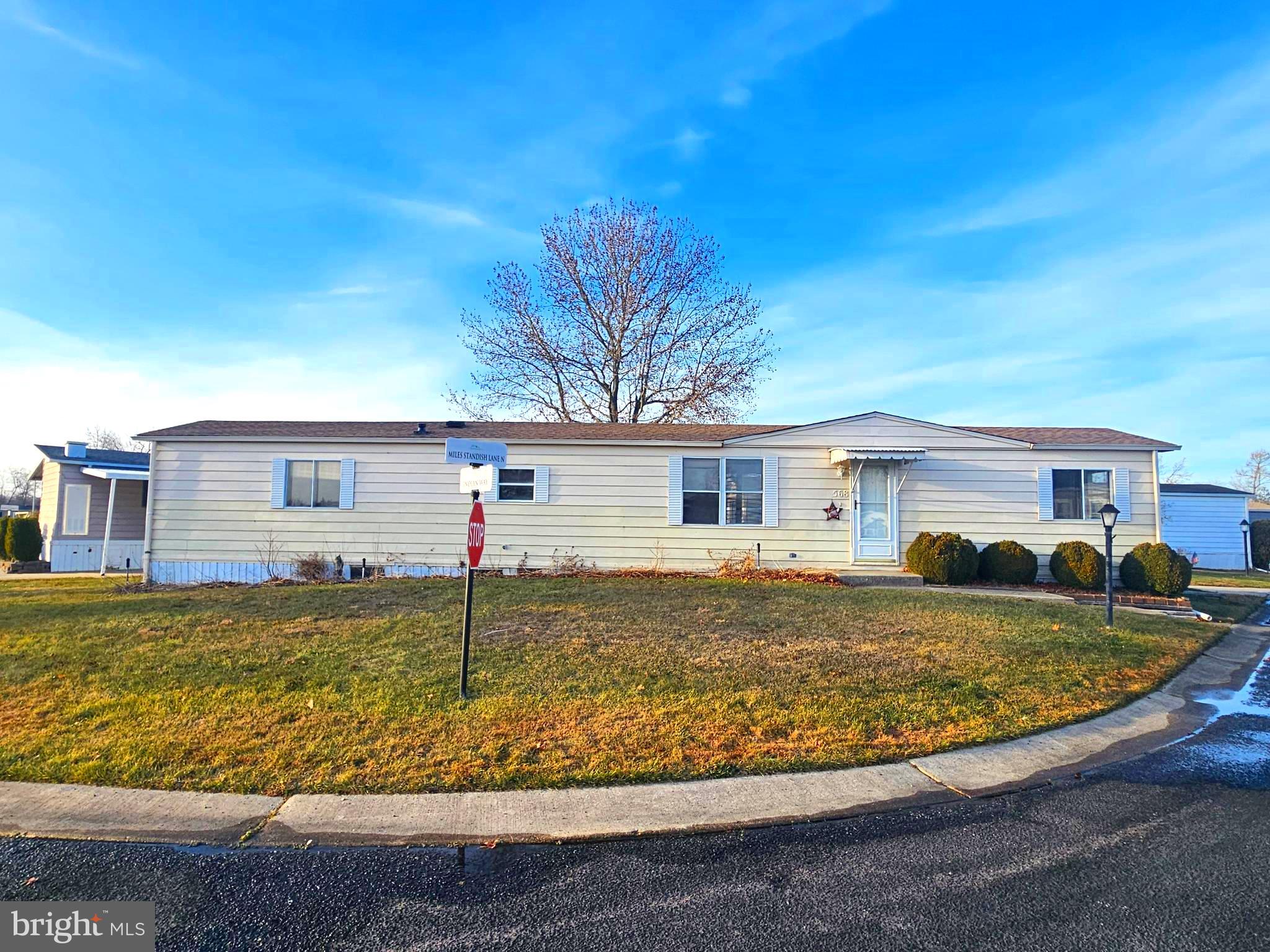 568 Miles Standish Lane Buena, NJ 08310 - Photo 2 of 19 a view of a house with a yard
