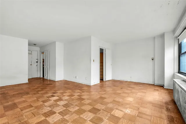 a big room with a natural light