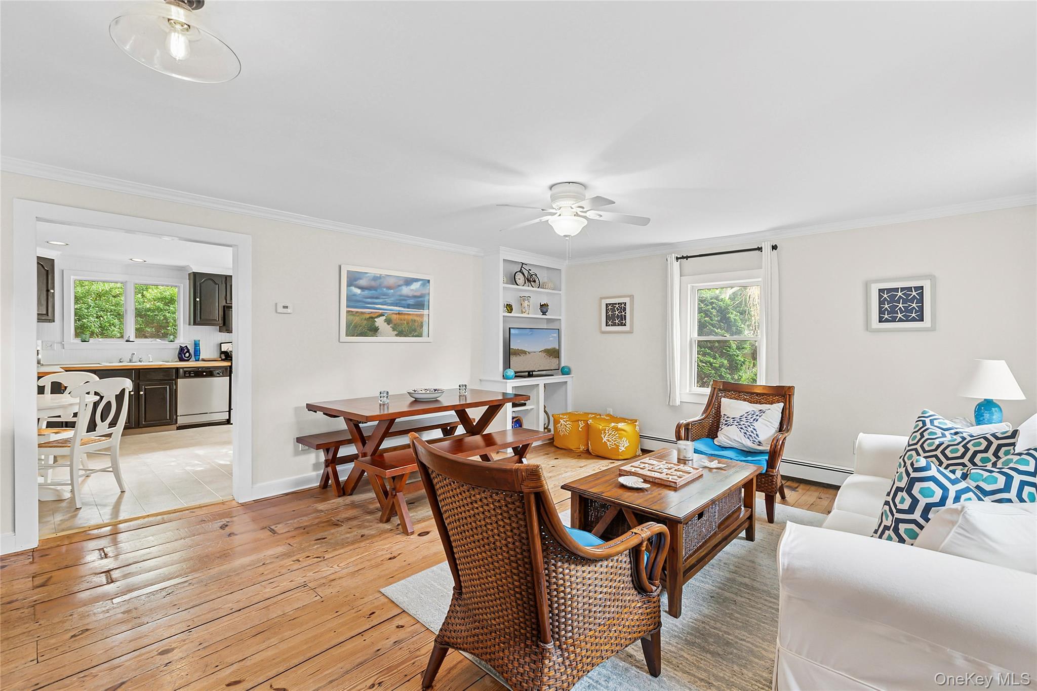 150 Hobart Road Southold, NY 11971 - Photo 3 of 18 a living room with furniture kitchen view and a window