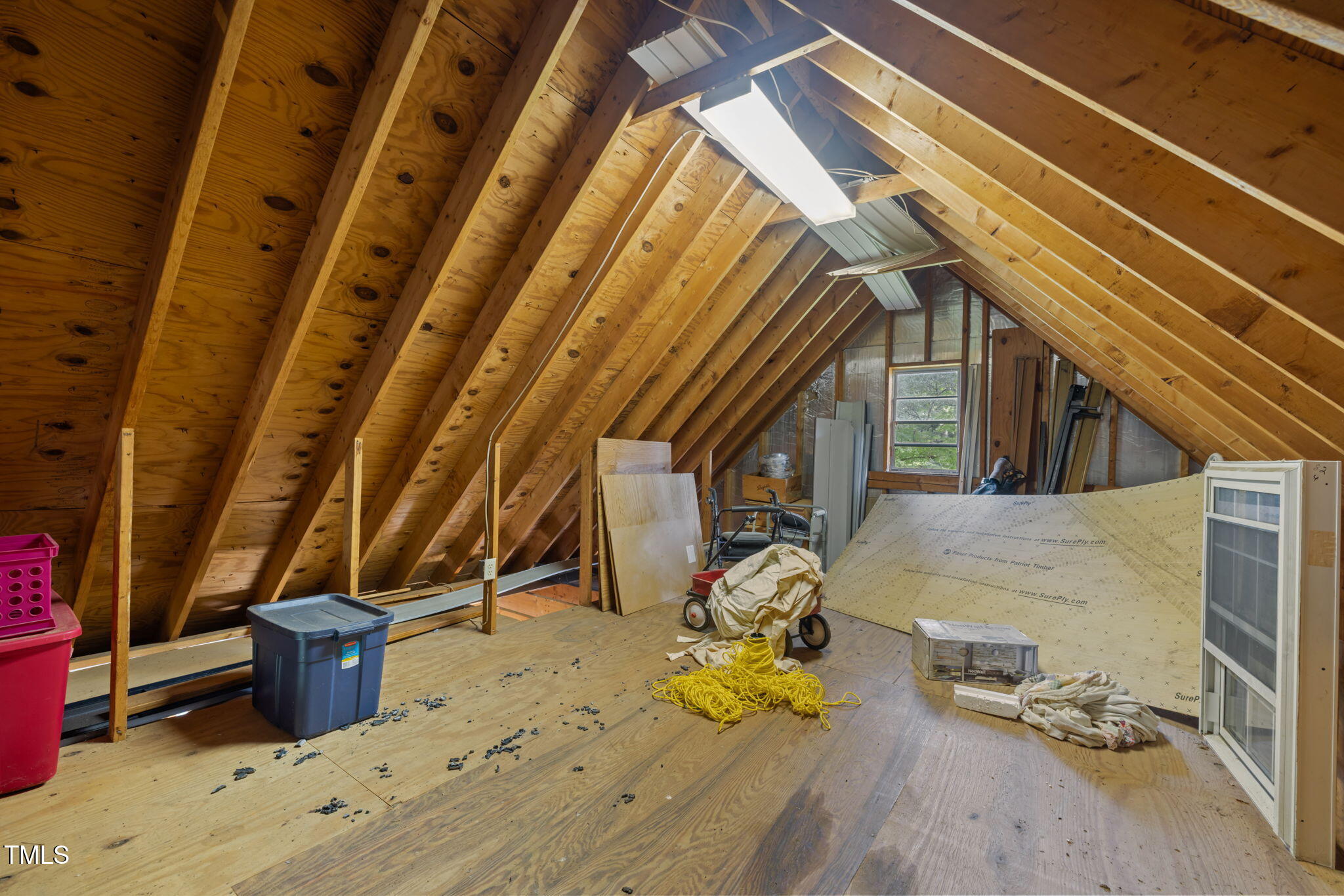 219 Barclay Road Durham, NC 27712 - Photo 25 of 36 Detached Garage 2nd floor storage