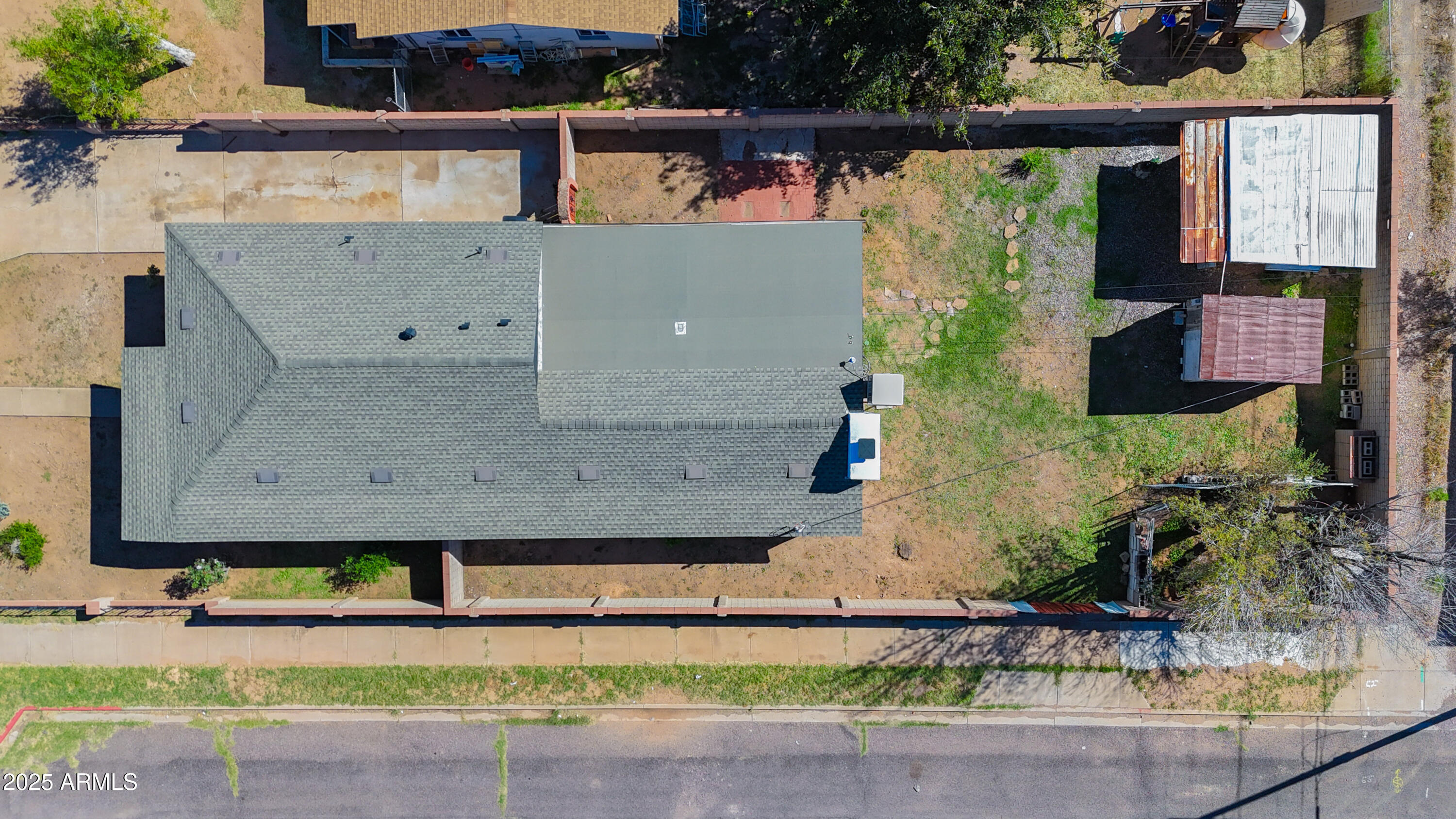 1301 East 14th Street Douglas, AZ 85607 - Photo 7 of 45 an aerial view of a house with a yard
