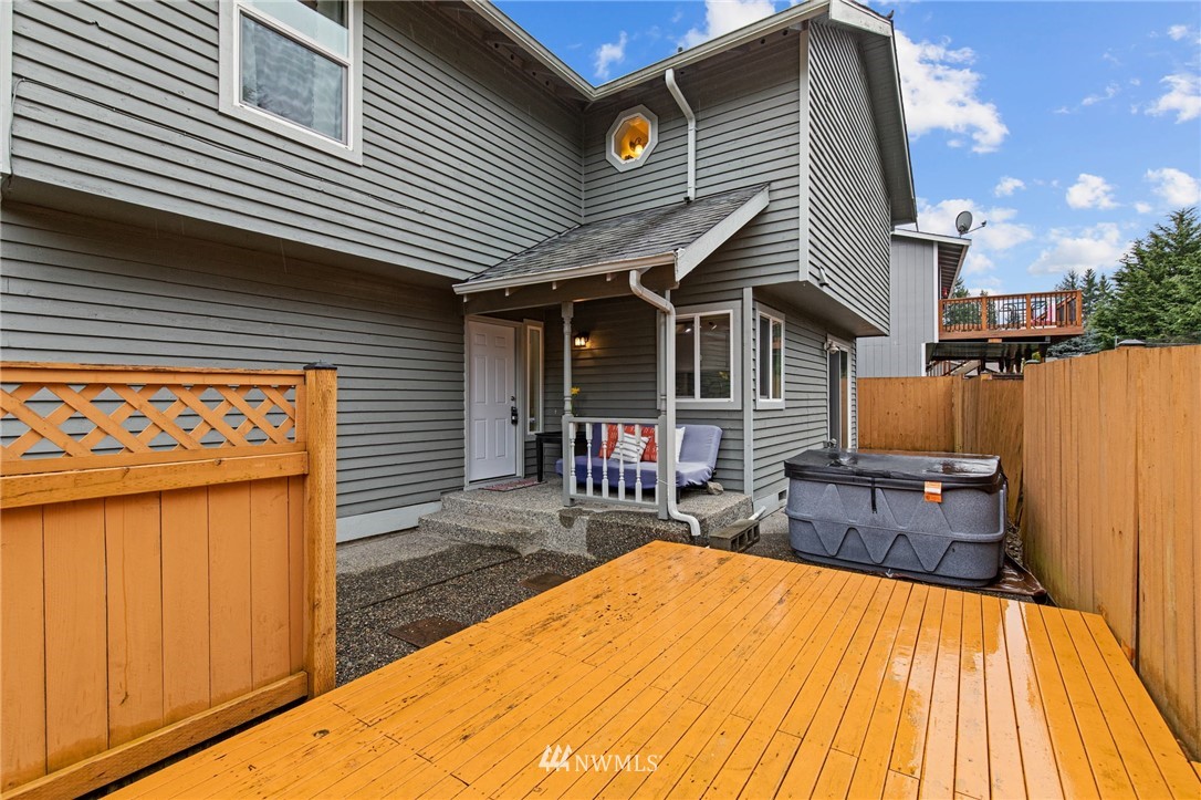 18505 20th Drive Southeast Bothell, WA 98012 - Photo 28 of 35 a view of a house with wooden floor roof and furniture