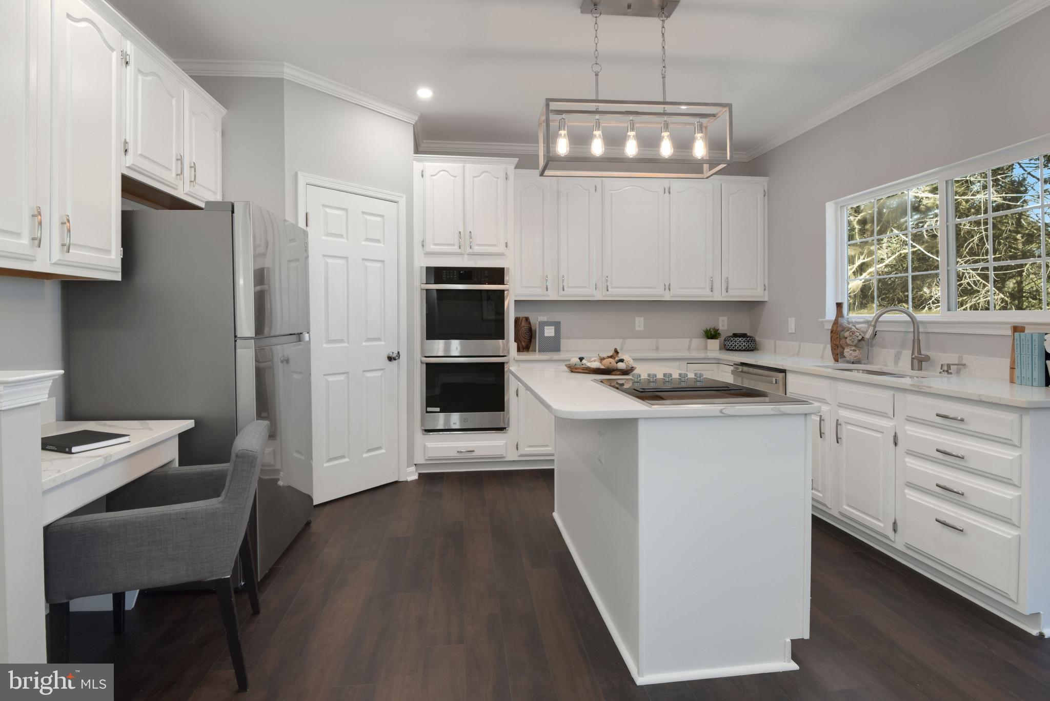 2819 Roesh Way Vienna, VA 22181 - Photo 12 of 64 Gourmet Kitchen with small work area
