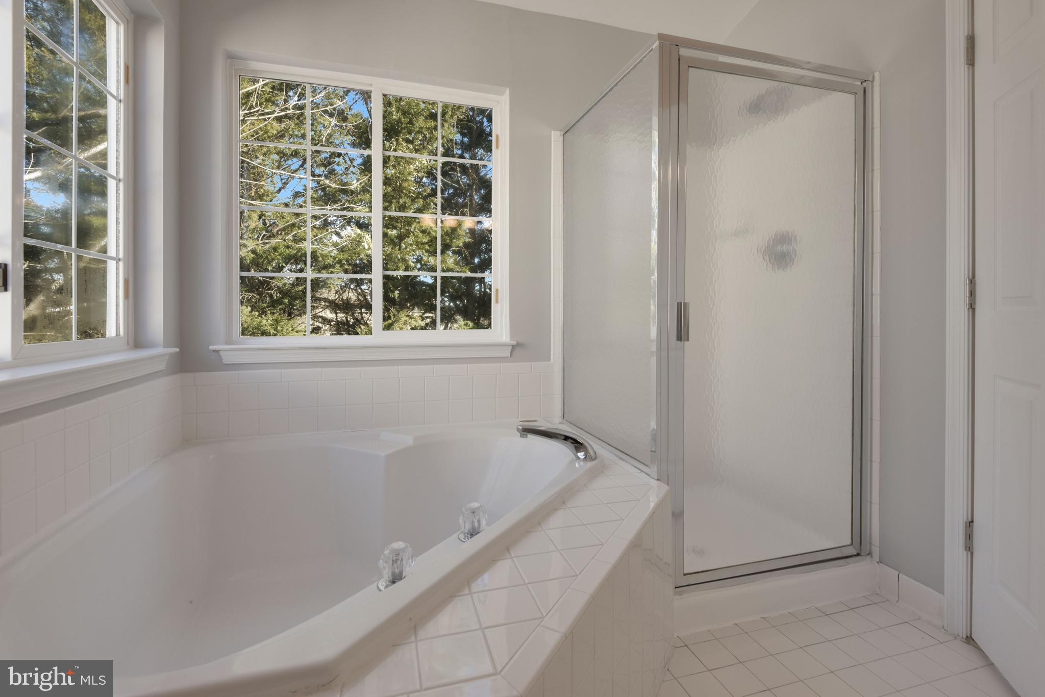 2819 Roesh Way Vienna, VA 22181 - Photo 20 of 64 Separate large tub & shower in Primary Bathroom