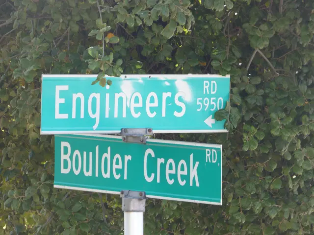 a close up of a street sign