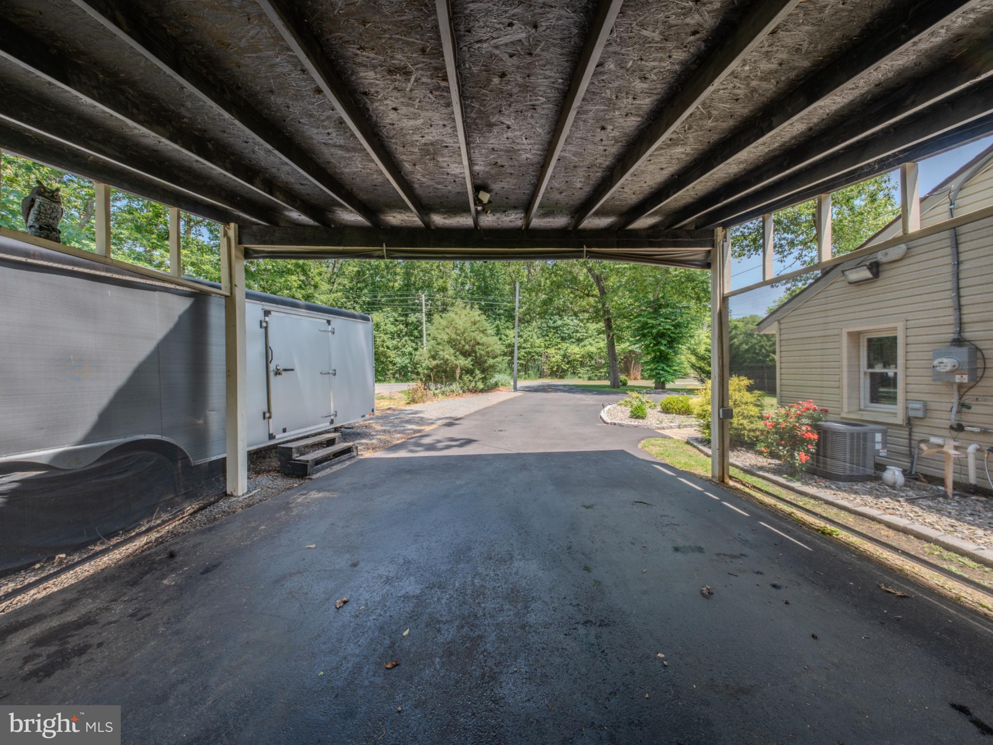 4005 Tuckahoe Road Williamstown, NJ 08094 - Photo 3 of 22 Inviting driveway under a canopy.