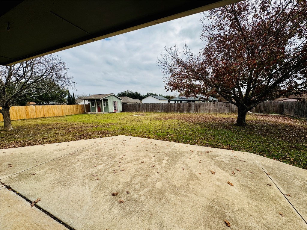 104 Silk Tree Lane Round Rock, TX 78664 - Photo 25 of 29 a view of big yard with an outdoor space